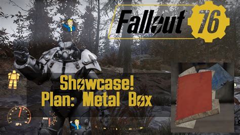 Showcase! Plan: Metal Box Fallout 76 